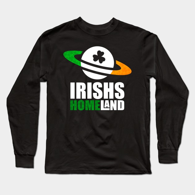 Irishs Homeland Long Sleeve T-Shirt by Meetts